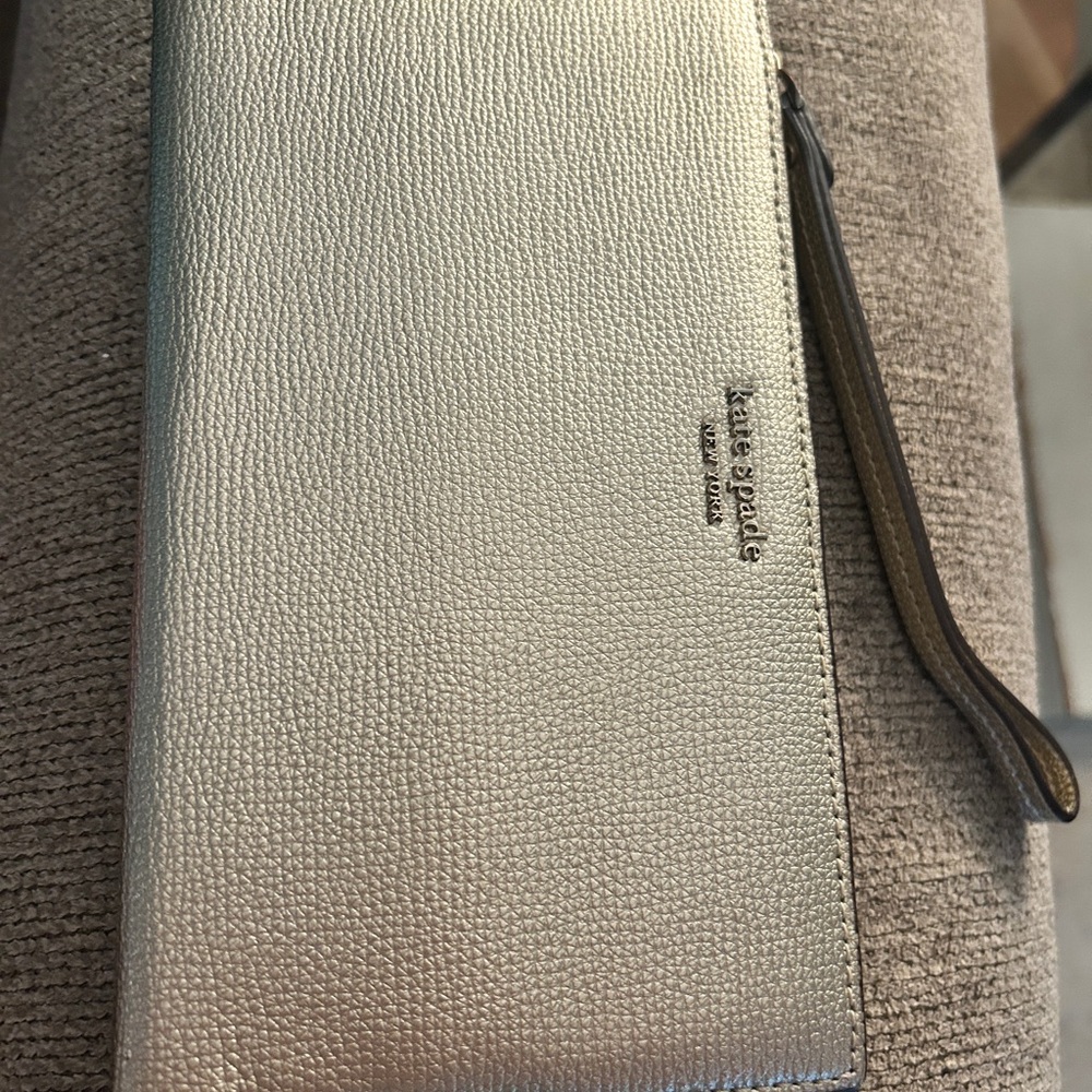 Kate Spade Silver Wristlet